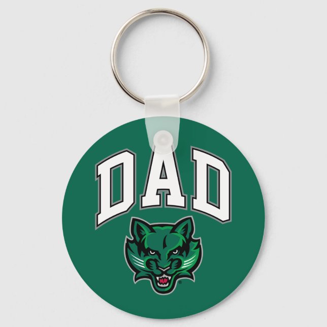 Binghamton Bearcats Dad Keychain (Front)