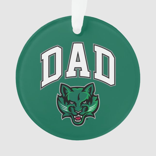 Binghamton Bearcats Dad Ornament (Front)
