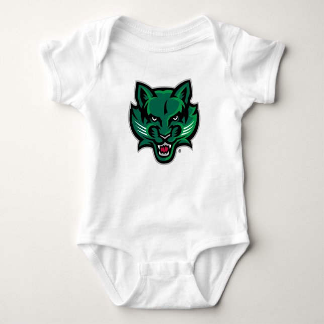 Binghamton Bearcats Logo Baby Bodysuit (Front)