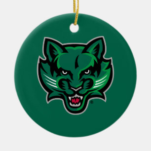 Binghamton Bearcats Logo Ceramic Ornament