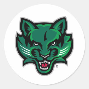 Binghamton Bearcats Logo Classic Round Sticker