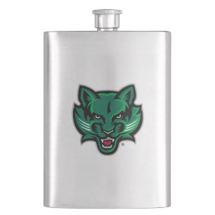 Binghamton Bearcats Logo Flask