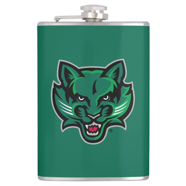 Binghamton Bearcats Logo Flask (Front)