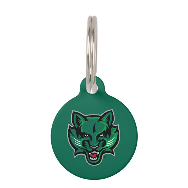 Binghamton Bearcats Logo Pet ID Tag (Front)