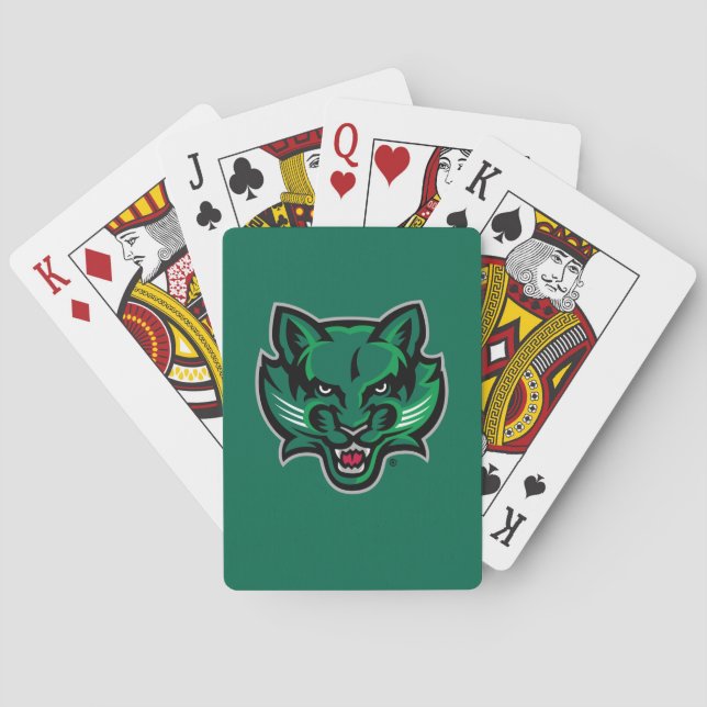 Binghamton Bearcats Logo Poker Cards (Back)