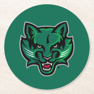 Binghamton Bearcats Logo Round Paper Coaster