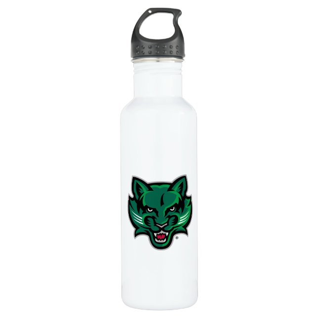 Binghamton Bearcats Logo Stainless Steel Water Bottle (Front)