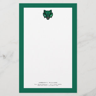 Binghamton Bearcats Logo Stationery