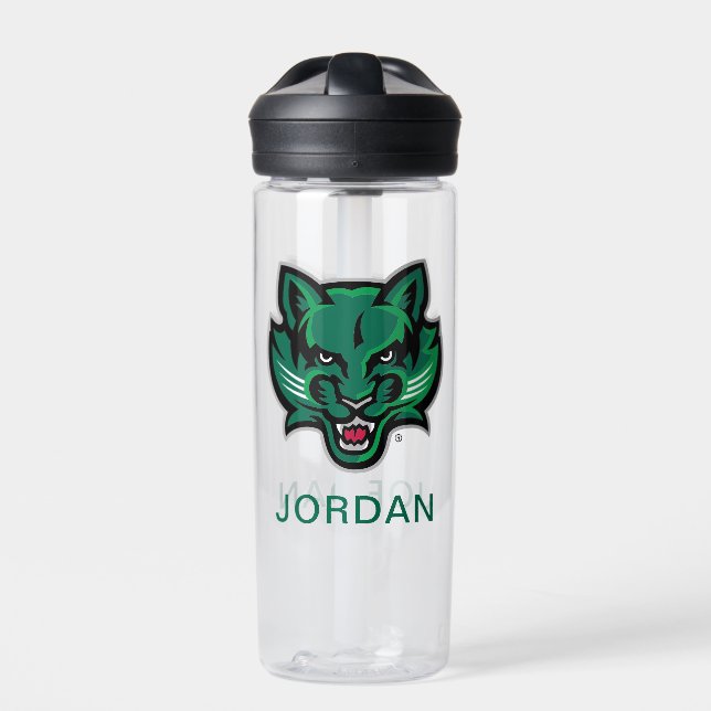 Binghamton Bearcats Logo Water Bottle (Front)
