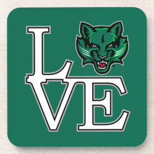 Binghamton Bearcats Love Beverage Coaster
