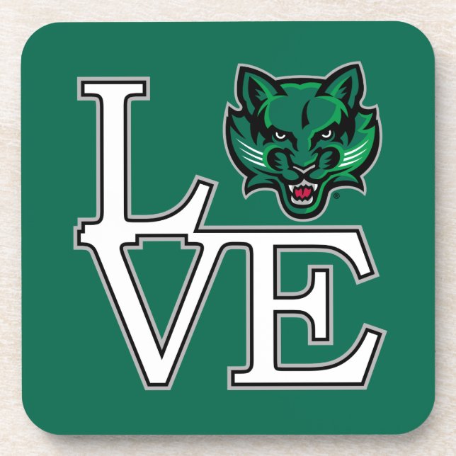 Binghamton Bearcats Love Beverage Coaster (Front)