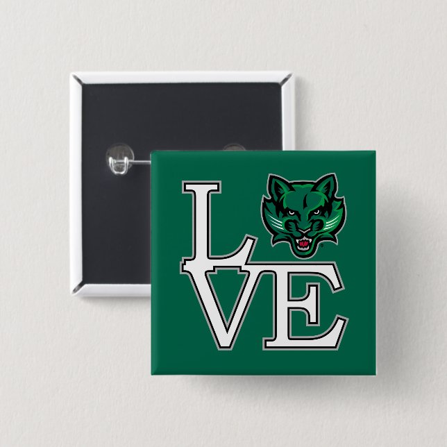 Binghamton Bearcats Love Button (Front & Back)