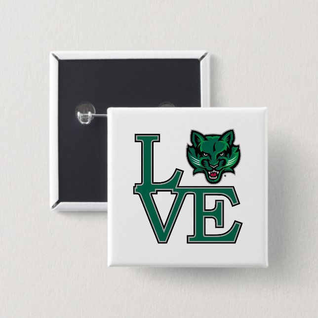Binghamton Bearcats Love Button (Front & Back)