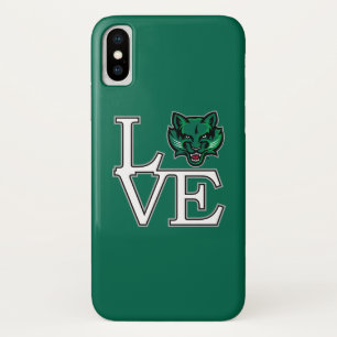 Binghamton Bearcats Love iPhone X Case