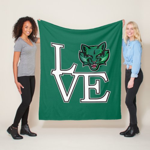 Binghamton Bearcats Love Fleece Blanket
