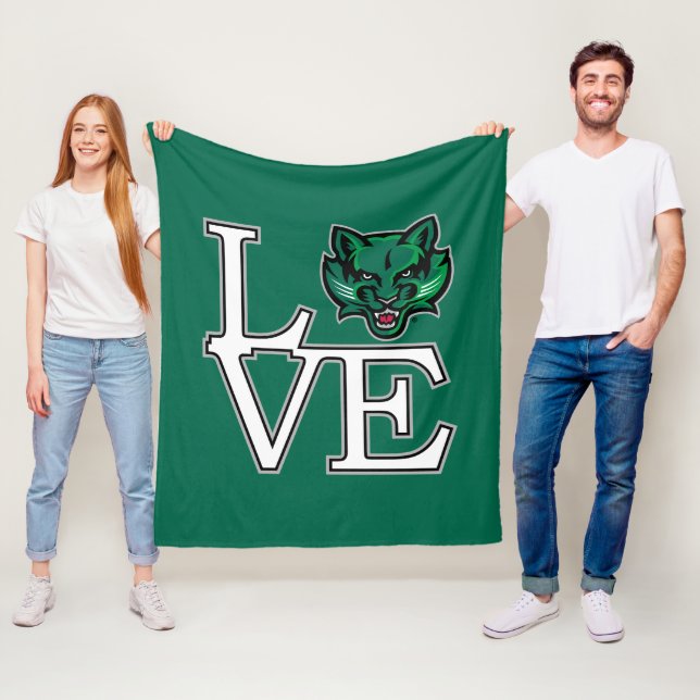 Binghamton Bearcats Love Fleece Blanket (In Situ)