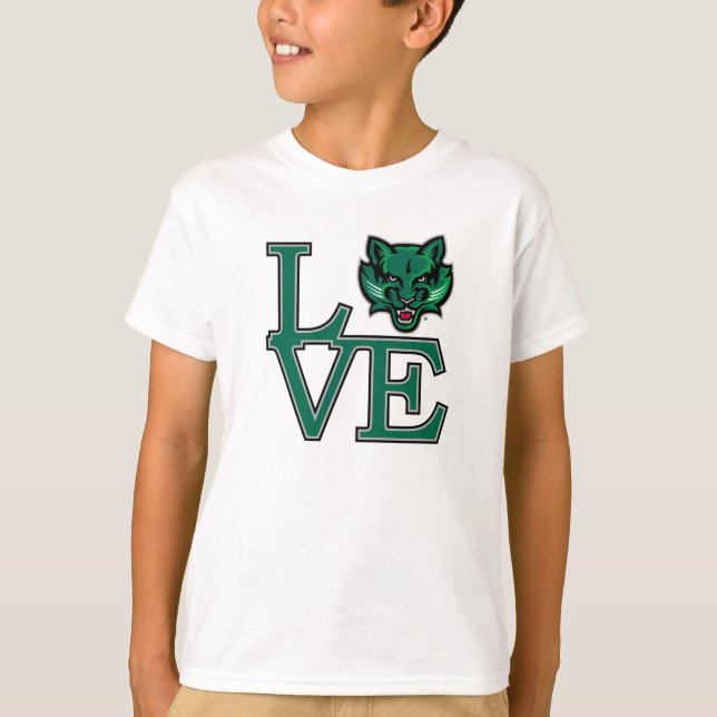 Binghamton Bearcats Love T-Shirt (Front)