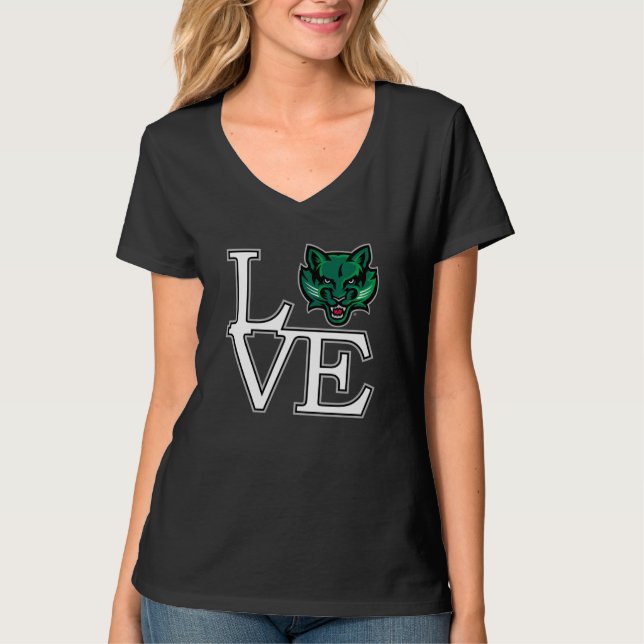 Binghamton Bearcats Love T-Shirt (Front)
