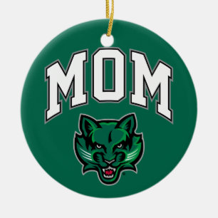 Binghamton Bearcats Mom Ceramic Ornament