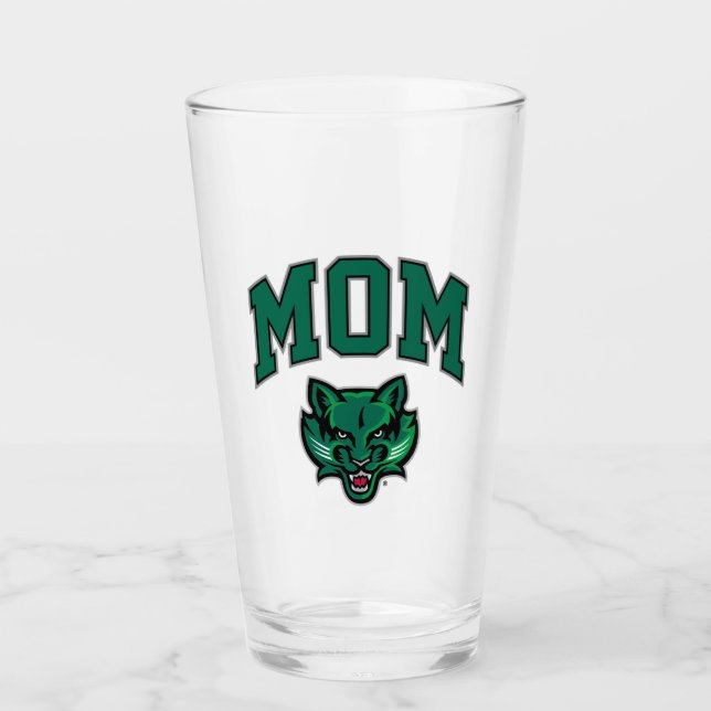 Binghamton Bearcats Mom Glass (Front)