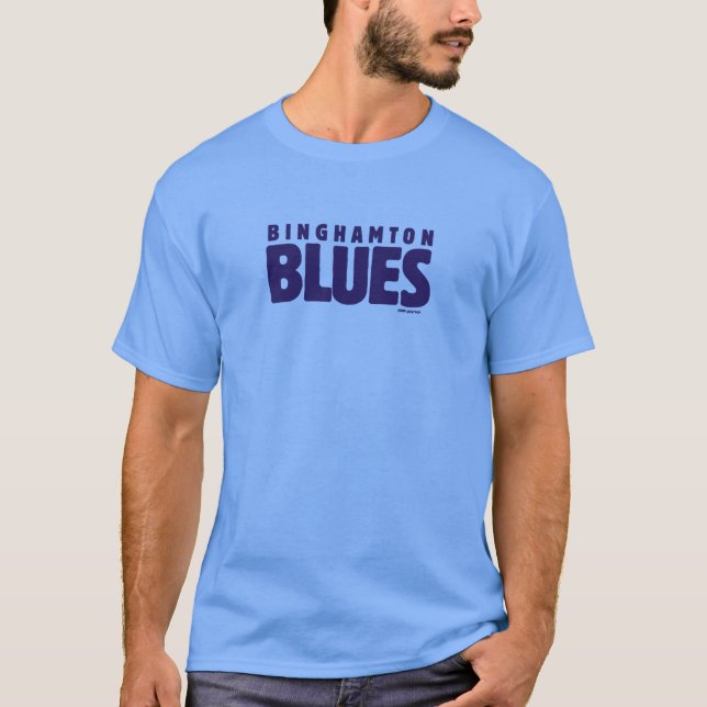 Binghamton Blues t-shirt (Front)