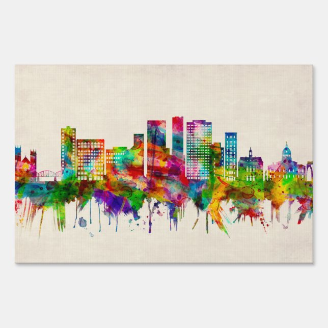 Binghamton New York Skyline Sign (Front)