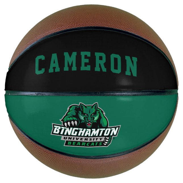 Binghamton University Bearcats Logo Basketball (Front)