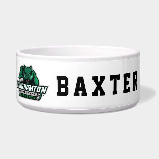 Binghamton University Bearcats Logo Bowl (Front)