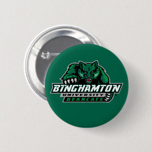 Binghamton University Bearcats Logo Button