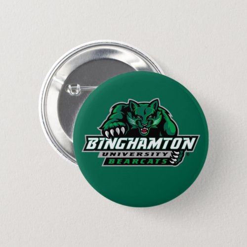 Binghamton University Bearcats Logo Button