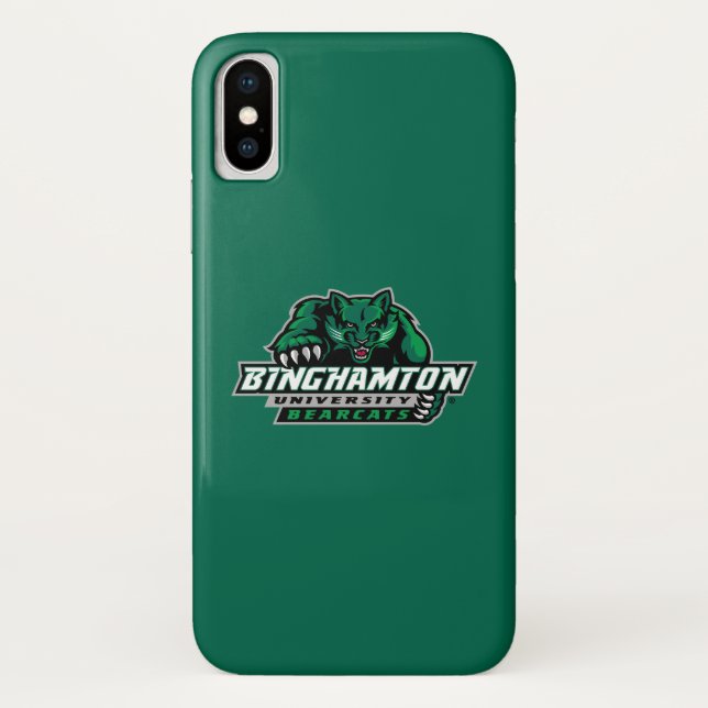 Binghamton University Bearcats Logo Case-Mate iPhone Case (Back)