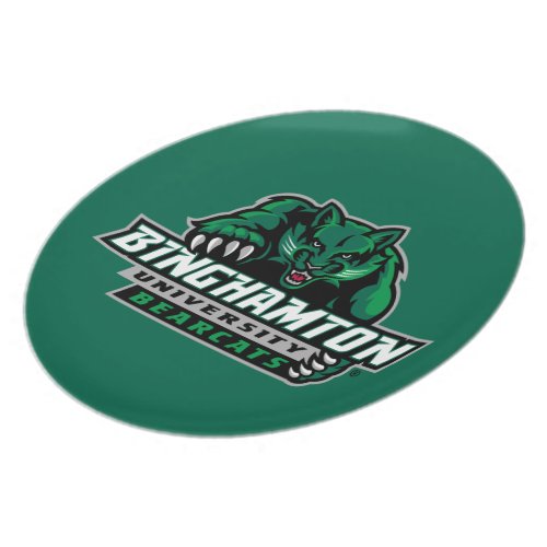 Binghamton University Bearcats Logo Dinner Plate