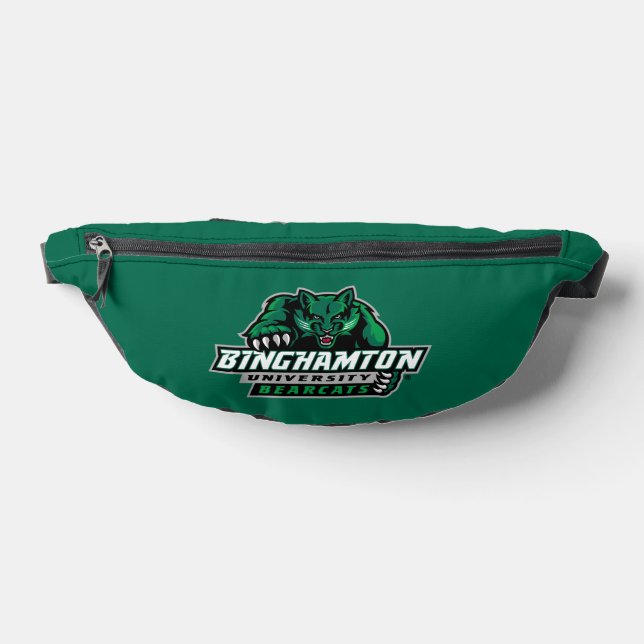 Binghamton University Bearcats Logo Fanny Pack (Lay Down)