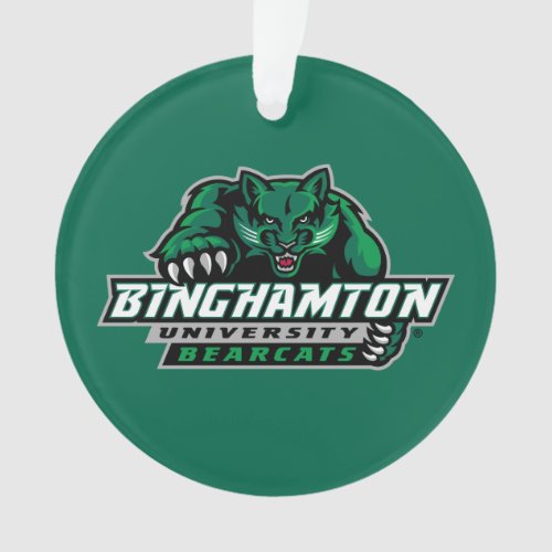 Binghamton University Bearcats Logo Ornament