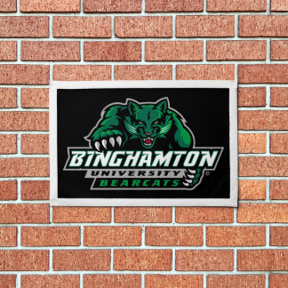 Binghamton University Bearcats Logo Pennant