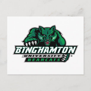 Binghamton University Bearcats Logo Postcard