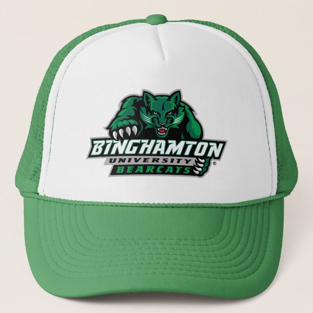 Binghamton University Bearcats Logo Trucker Hat (Front)