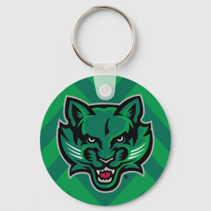 Binghamton University Chevron Keychain