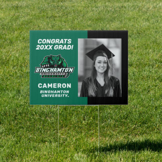 Binghamton University | Congrats Grad Sign