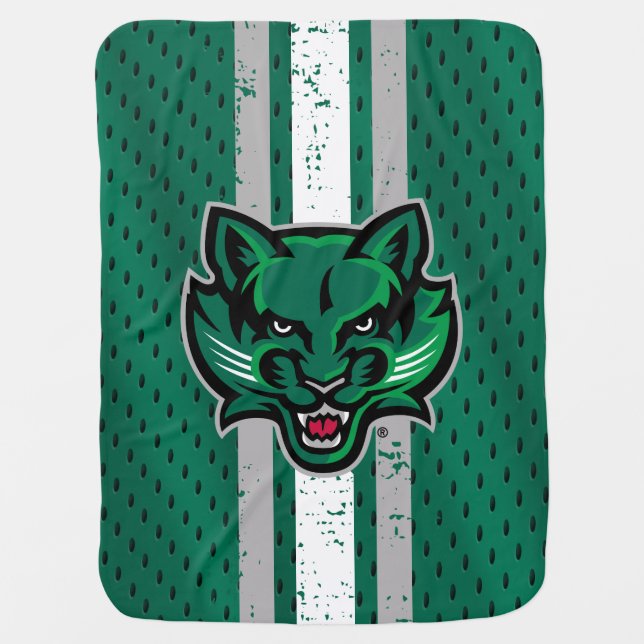 Binghamton University Jersey Baby Blanket (Front)