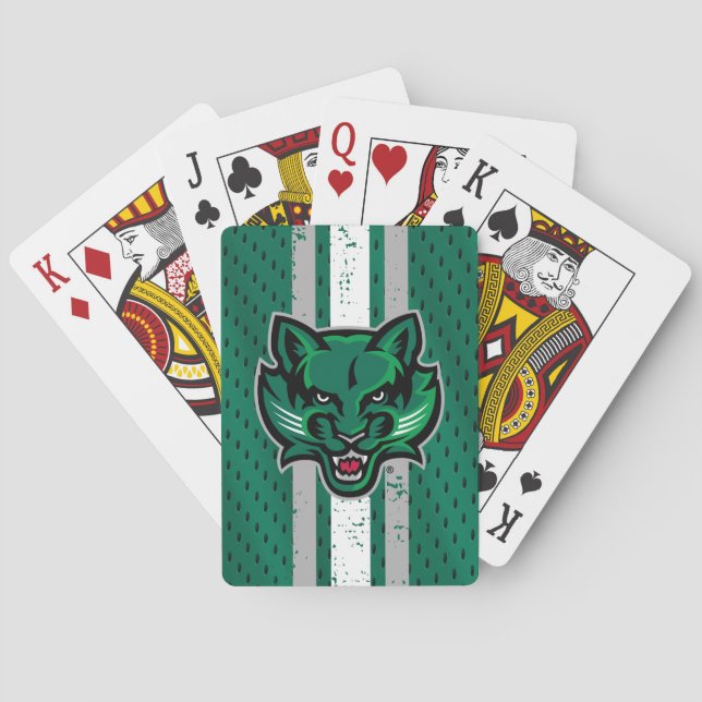 Binghamton University Jersey Poker Cards (Back)