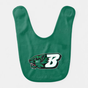 Binghamton University Logo Watermark Baby Bib