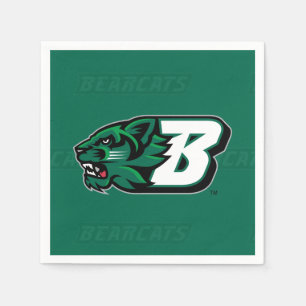 Binghamton University Logo Watermark Napkins