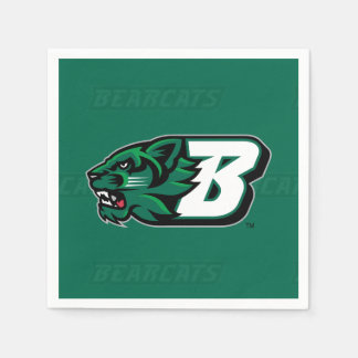 Binghamton University Logo Watermark Napkins