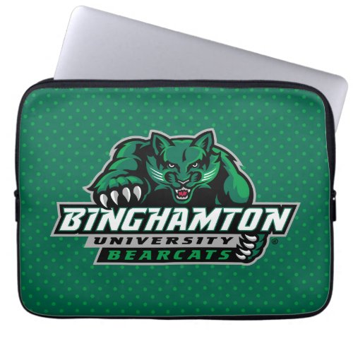Binghamton University Polka Dot Laptop Sleeve