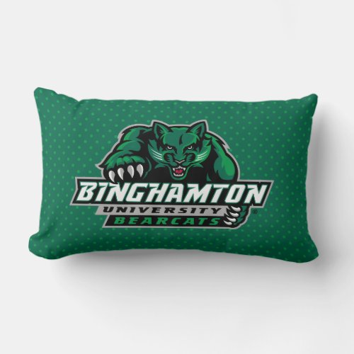 Binghamton University Polka Dot Lumbar Pillow