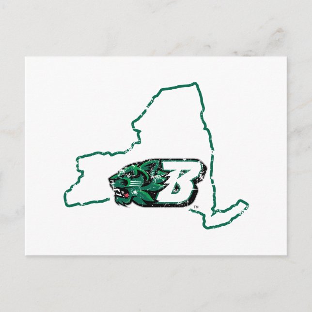 Binghamton University State Love Postcard (Front)