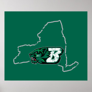 Binghamton University State Love Poster