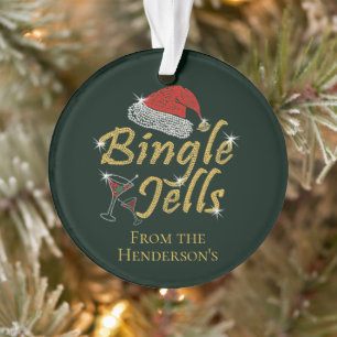 Bingle Jells Tipsy Christmas Ornament