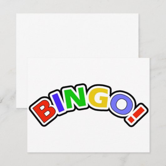 Bingo (Front/Back)